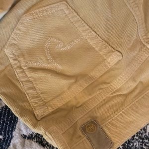 AG yellow corduroy Angel pants -25
